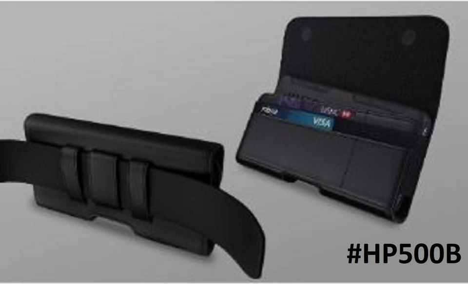 HP500B-BK REIKO EXTRA LARGE POUCH BELT LOOP HOLSTER CELL PHONE CASE UNIVERSAL - Image 2 of 4