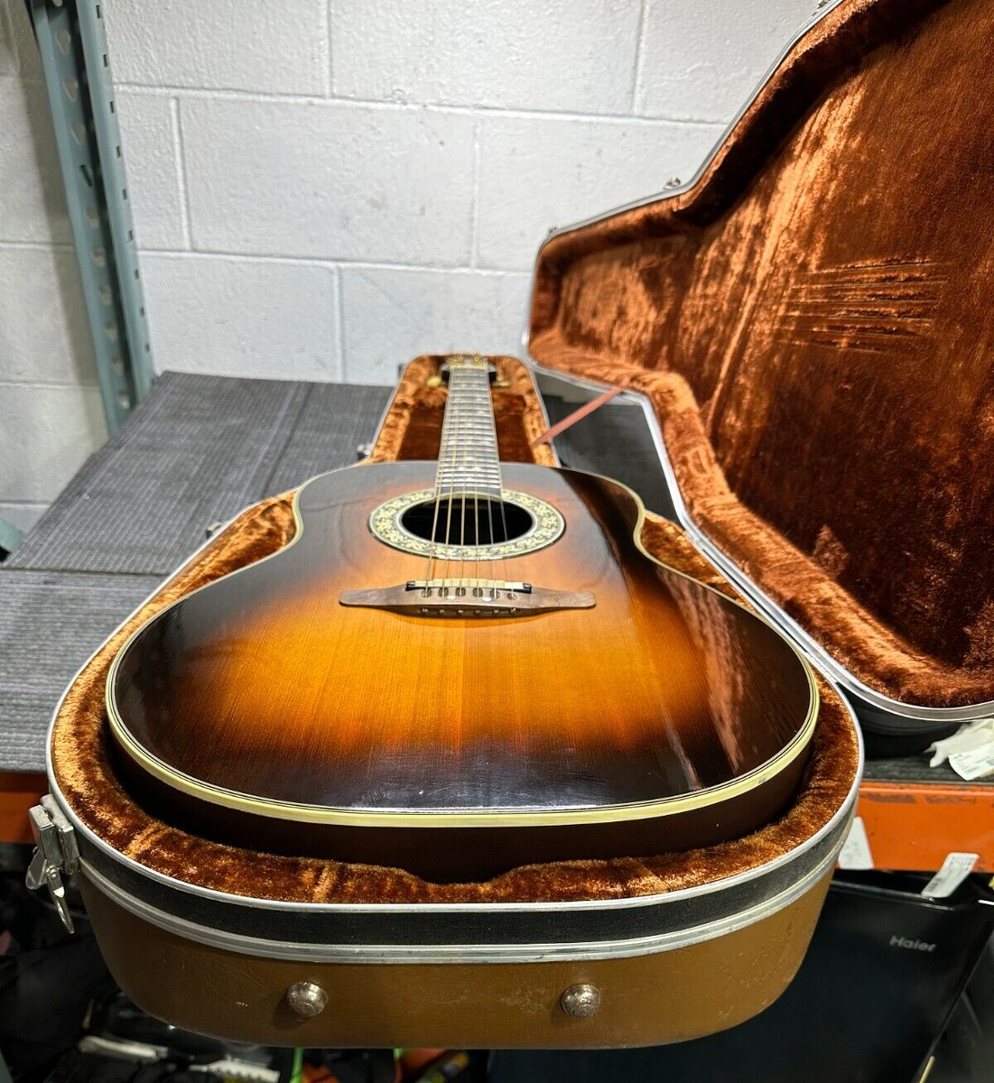 Ovation 1617 Legend 1979 Acoustic Guitar w/OHSC 6 String (PARTS