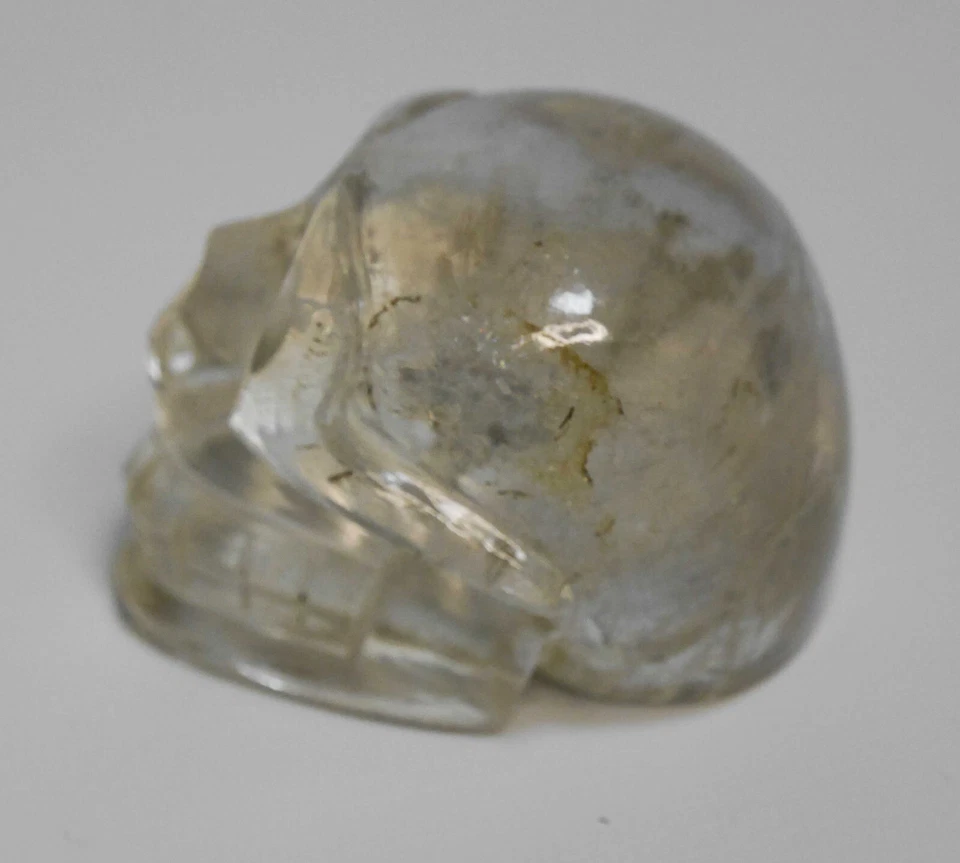 Estatua de calavera de cristal tibetana #5 Foto 3 de 4