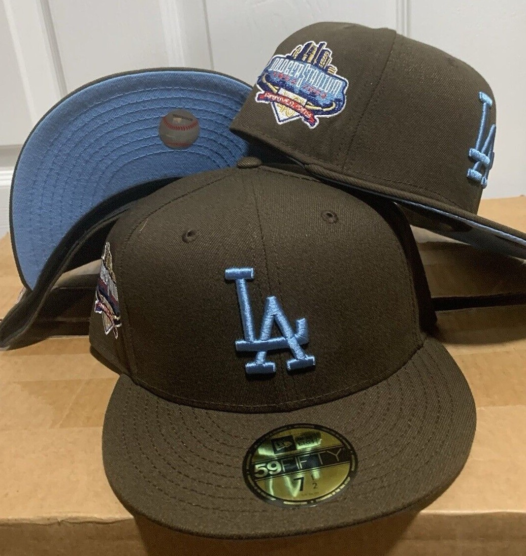 Los Angeles Browns Hats Lids 50th Anniversary La Dodgers Hat Lids