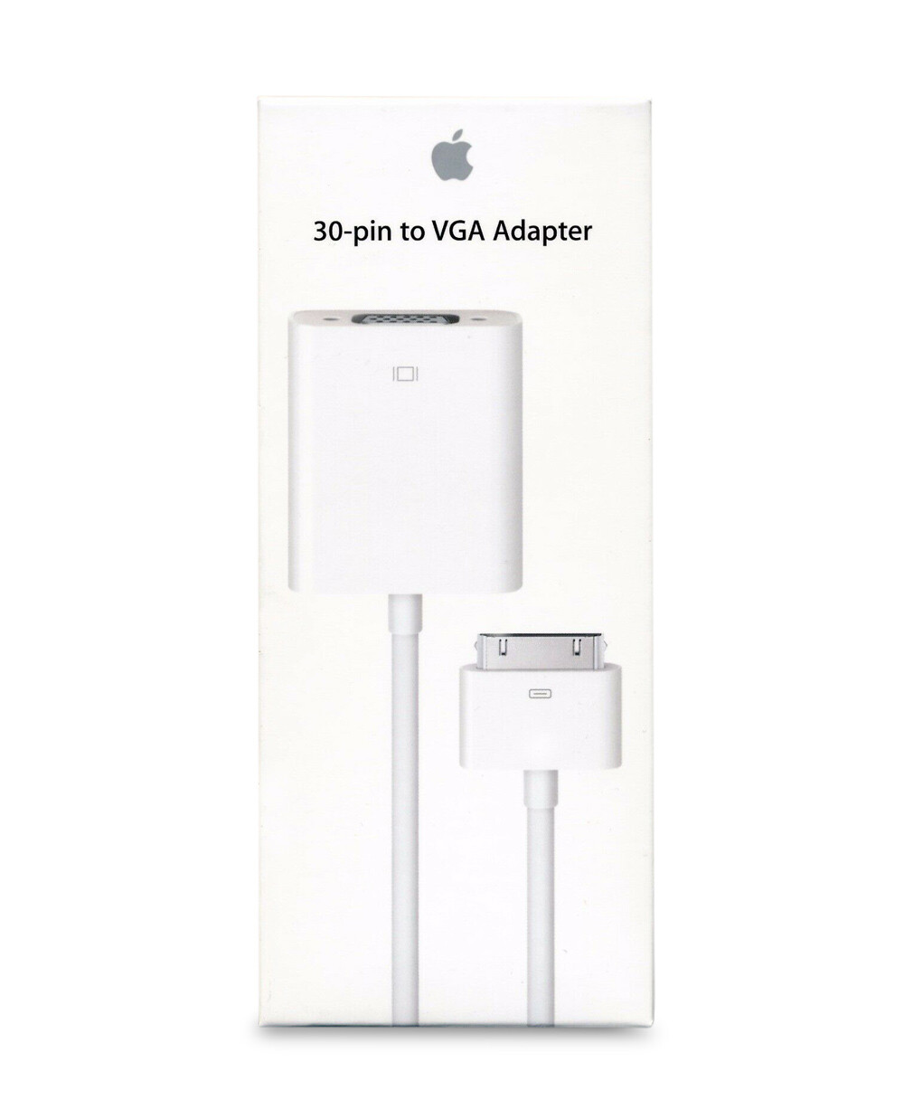 Original Apple MC552ZM/B 30-pin to VGA Adapter A1368 | eBay