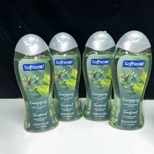 4 Pack Softsoap Body Wash ENERGIZING Fresh Eucalyptus  Mint Moisturizing 20oz