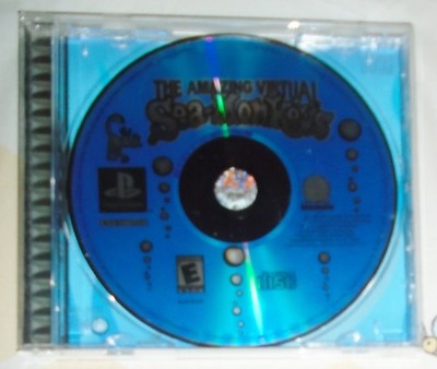 Sony PlayStation PS1 The Amazing Virtual Sea Monkeys wArtwork, Disc, Case TESTED
