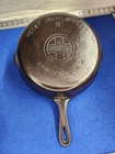 Vintage No. 8 Griswold 704 Cast Iron Skillet, Large Block Cross, Pitting Issues