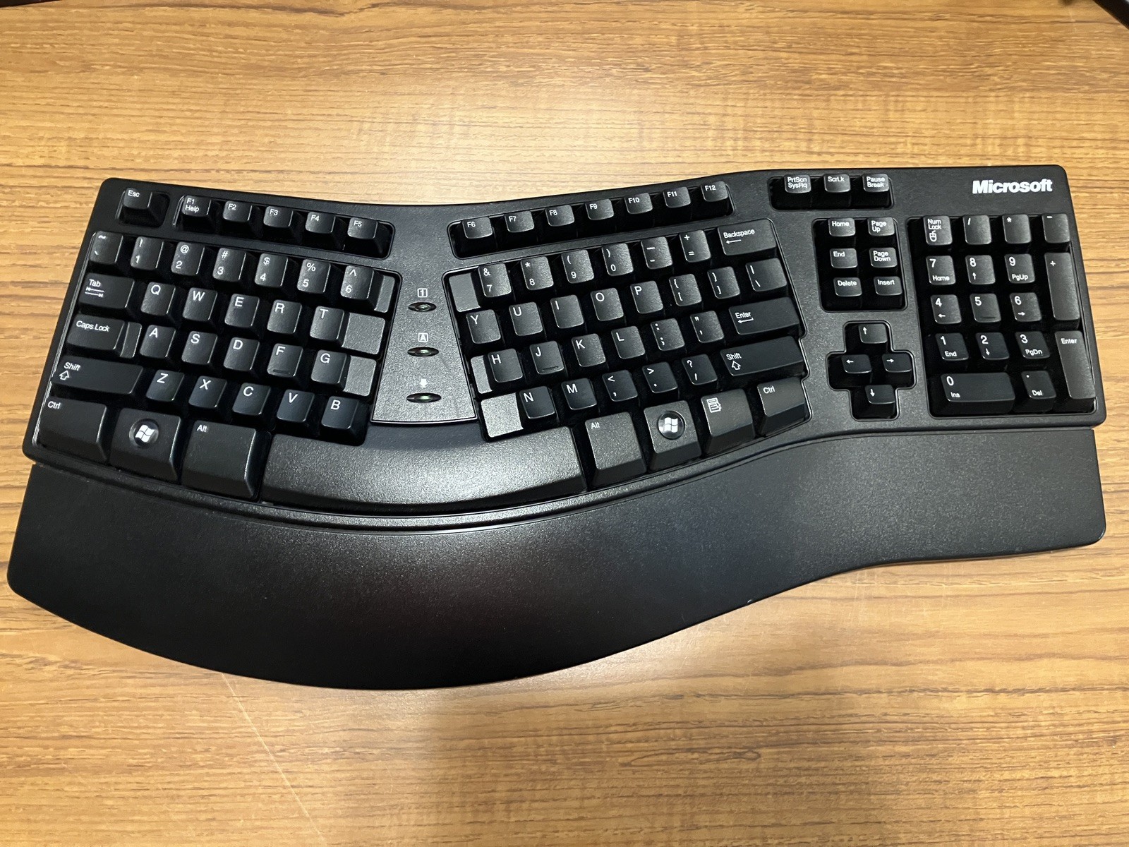 BLACK SHELL for Microsoft Natural Keyboard Elite Keyboard - No PCB, cord, legs