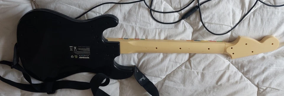 Guitare Xbox 360 Pc Fender Harmonix Stratocaster Guitare Hero - Photo 2/4