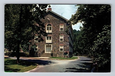 Wilmington DE-Delaware, Hagley Museum, Textile Mill, Antique Vintage Postcard