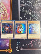 Red-Eyes Black Dragon, Dark Magician, Blue eyes White dragon SET LCO1-EN005