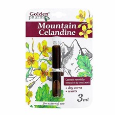 Golden Pharm Chistotel Mountain Celandine 3ml Wart Papillomas Remove