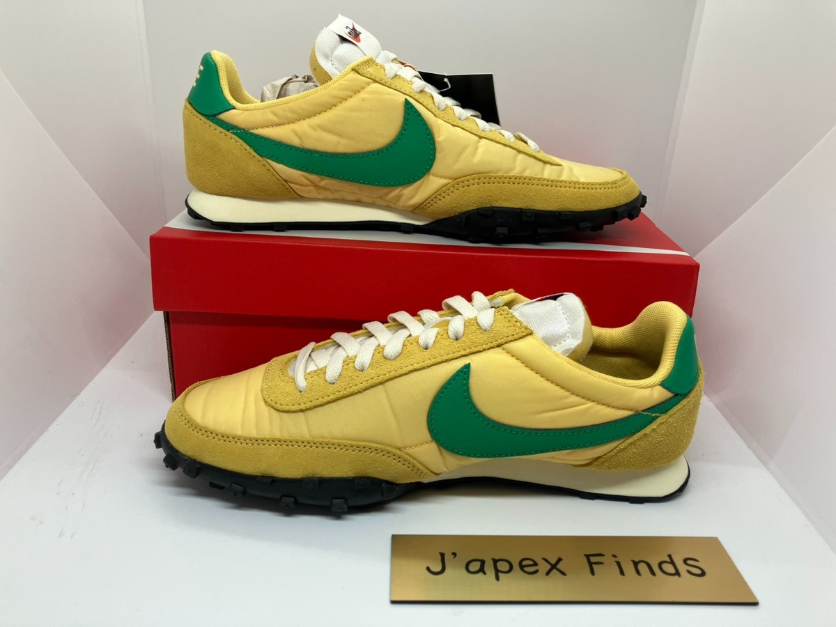 Nike Waffle Racer IM8658-700 Topaz Gold Stadium Green-Sail Men's
