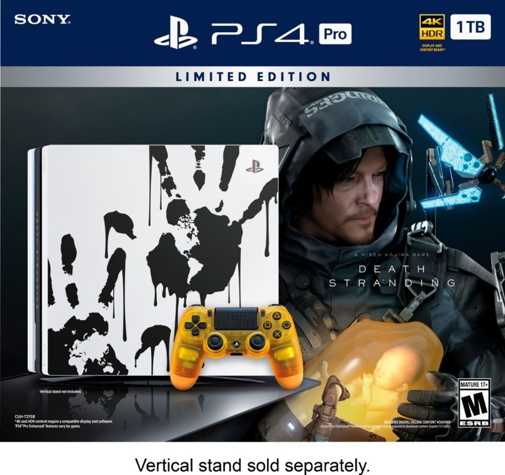 Sony PlayStation 4 Pro 1TB Console with Death Stranding
