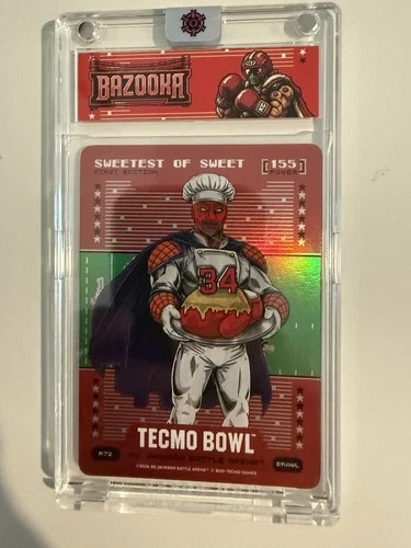 BO JACKSON BATTLE ARENA TECMO  SWEETEST OF SWEET RED BRAWL  R72 Walter Payton