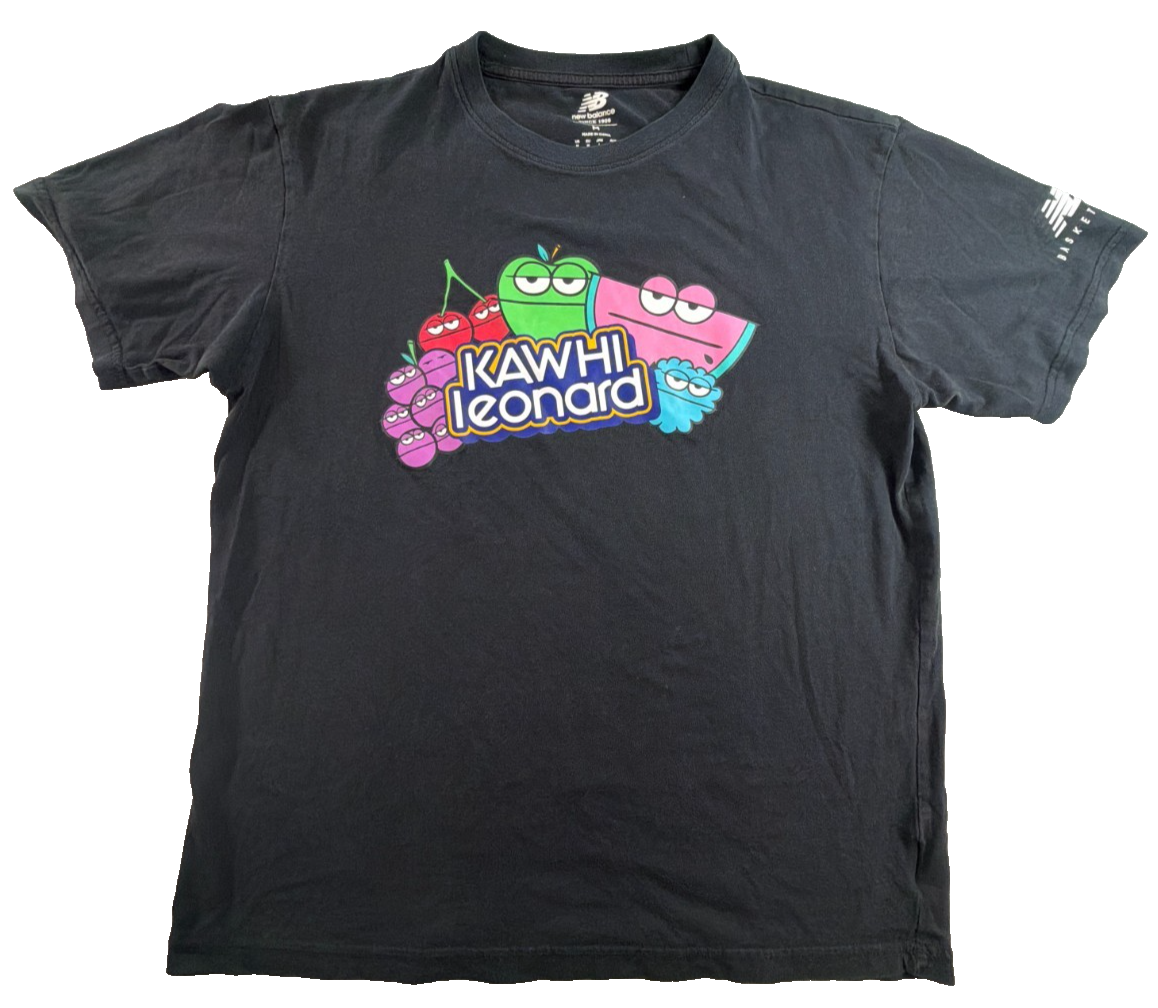 New Balance X Jolly Rancher X Kawhi Leonard Black Shirt Large