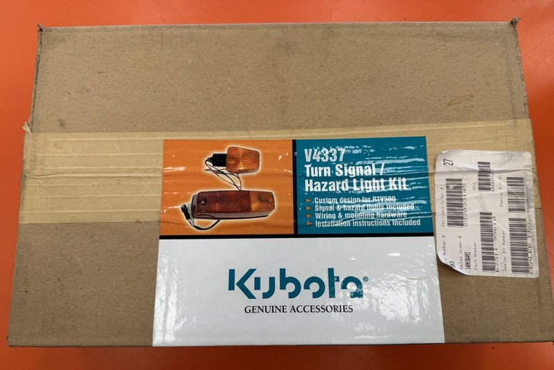 KUBOTA RTV500 TURN SIGNAL / HAZARD LIGHT KIT K7311-99610 V4337