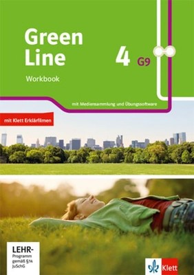 Green Line 4 G9: Workbook mit Mediensammlung und Übungssoftware Klasse 8 (Green 