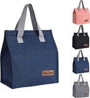 KüHltasche Faltbar Mini Isoliertasche FüR Arbeit Schule Picknick Reisen Cyan