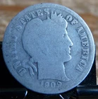 1909 P  Barber Dime - Nice Find - Filler Coin