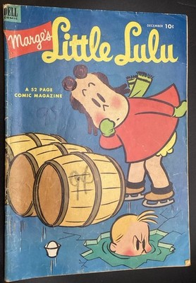 Vintage Rare 1952 MARGE S LITTLE LULU #54 Dell 52 Page Comic Magazine ￼
