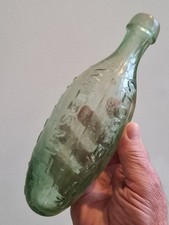 EARLY CHISEL LIP HAMILTON BOTTLE FROM GLOUCESTER IN GOOD CONDITION.