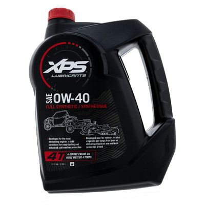 Ski-Doo OEM 1 Gallon XPS 4-Stroke 0W-40 Full Synthetic Engine Oil, 9779140