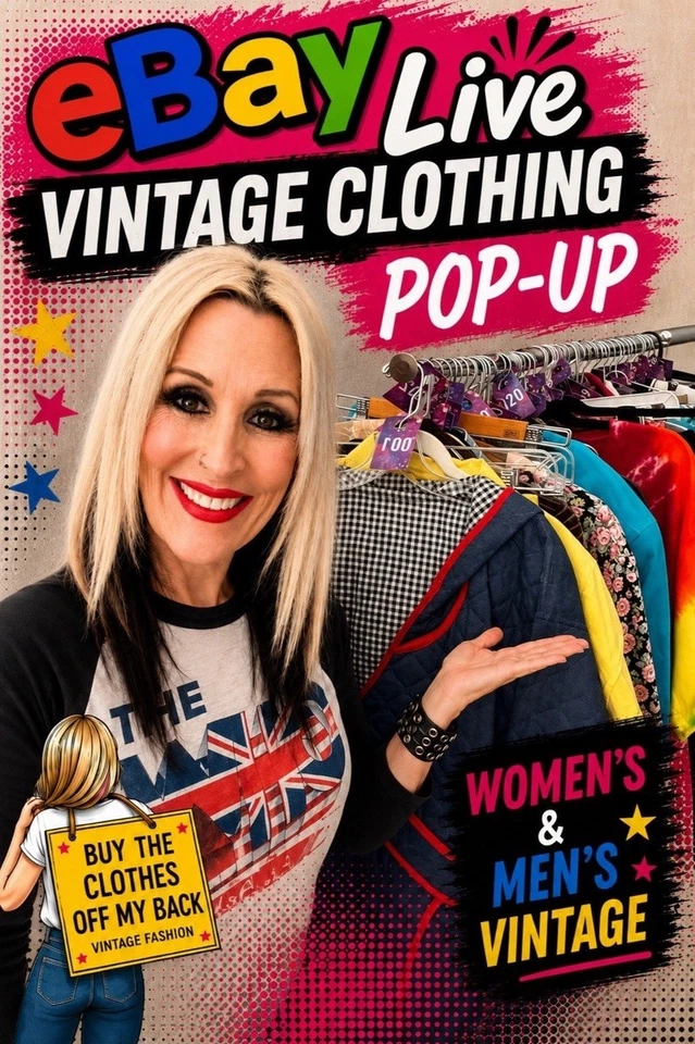 Pop Up! Vintage women's & some men's.