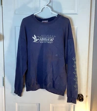 Vintage Cabela's x Hanes PrintPro Sweatshirt Distressed 90s