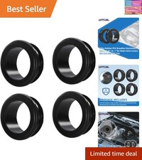 4 Pcs Rubber PCV Breather Grommets O.D. 1 1/4" I.D. 1" for Steel Valve Covers...