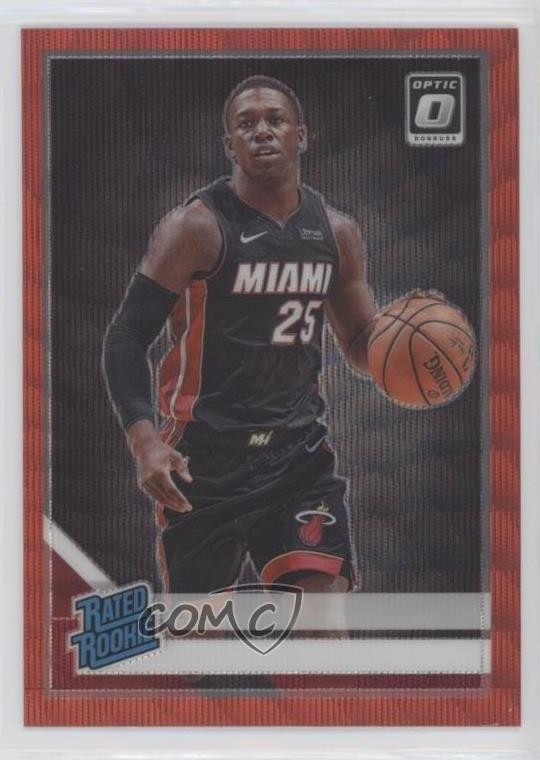 2019 Donruss Optic Rated Tmall Red Wave Prizm Kendrick Nunn #193 Rookie RC 09br