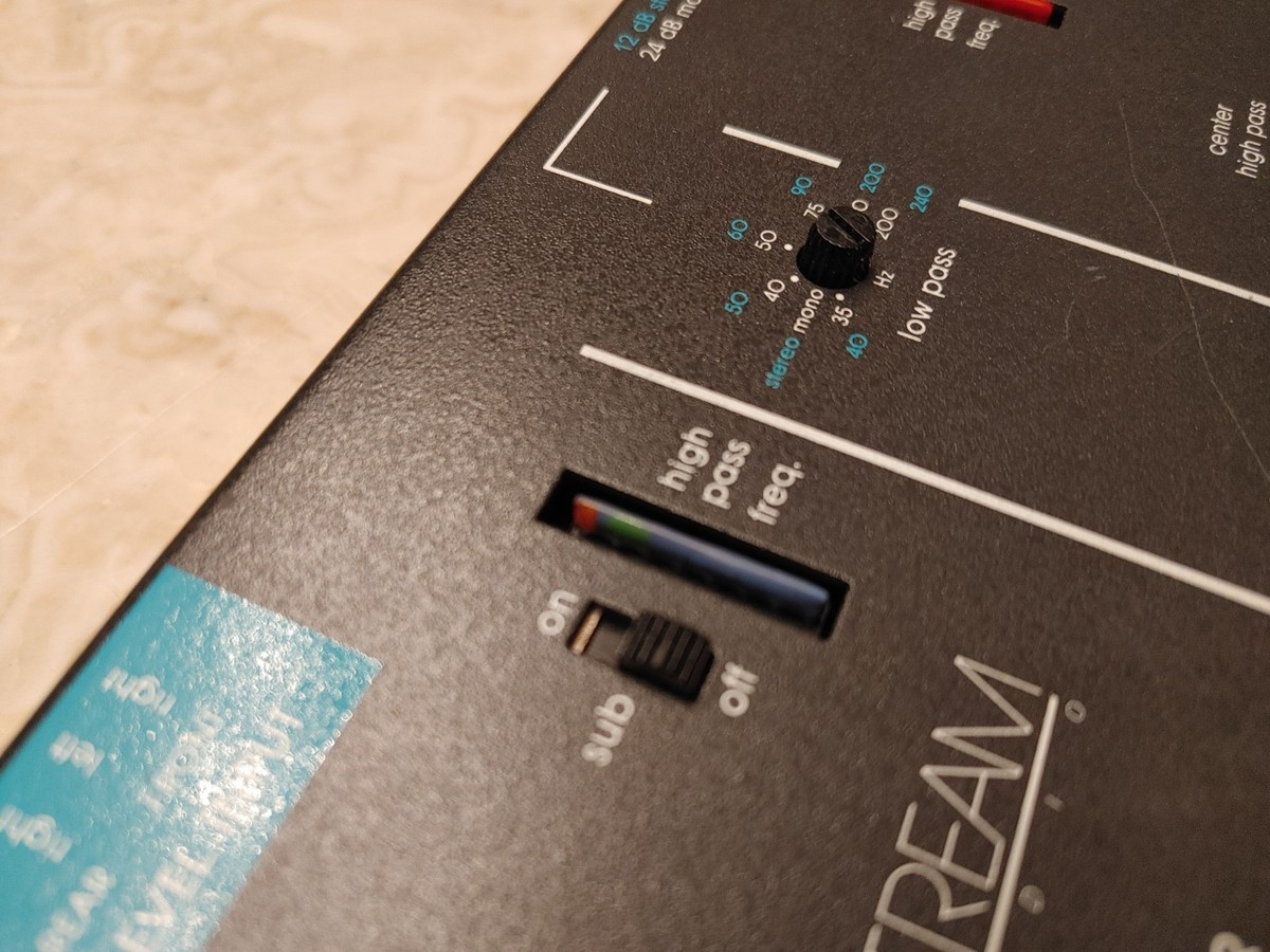 Soundstream DX7 Electronic Crossover | eBay