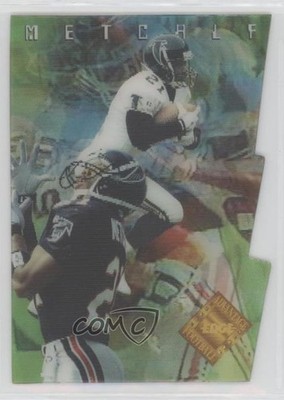 1996 Collector's Edge Advantage Video Die-Cut 3/300 Eric Metcalf #V15 8w9