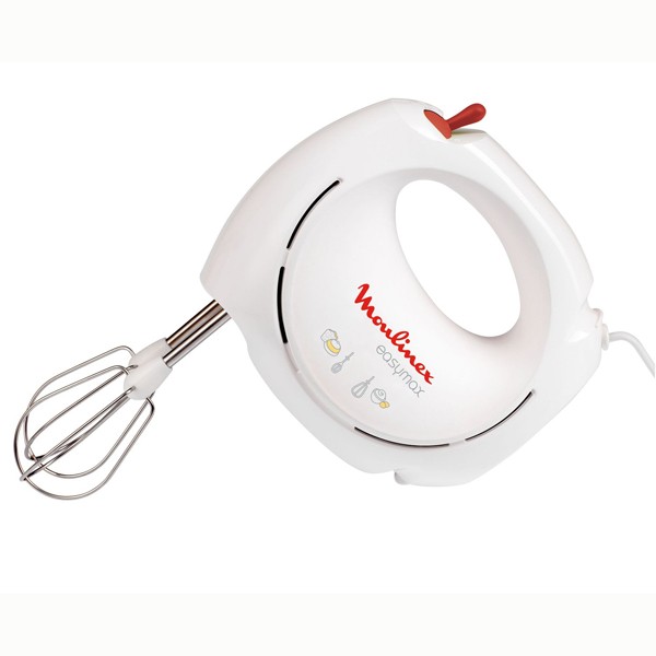 Batteur électrique Moulinex 200W ABM11A30 blanc pour pâtisserie