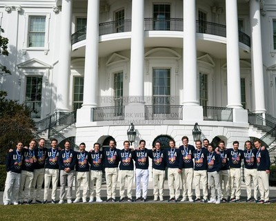 TEAM USA MENS HOCKEY OLYMPIC GOLD CHAMPIONS WHITE HOUSE 2026 8X10 PHOTO