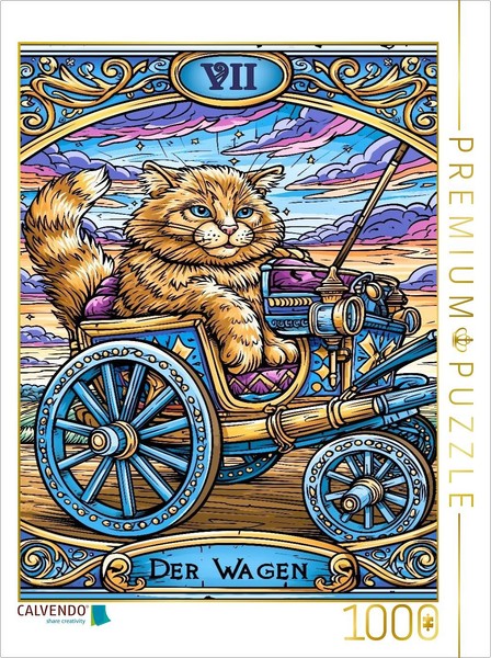 Calvendo Puzzle The Car | 1000 Pieces, Finished Size 25.2 × 18.9 In (64 × 48 Cm)-image