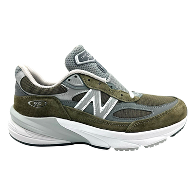 Mens 8 D - New Balance 990v6 Made in USA True Camo Green Suede