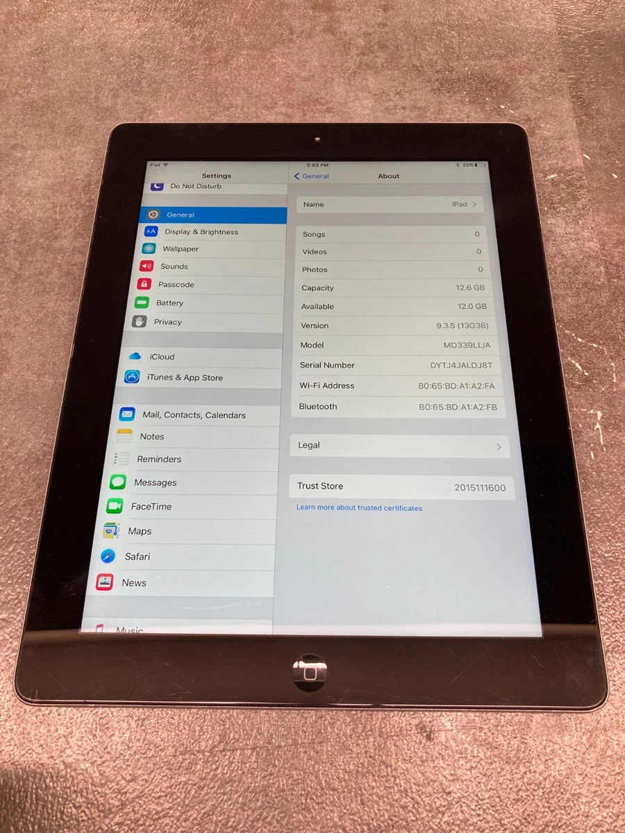 Ipad A1416 16gb for sale - eBay