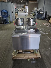 Cleveland Dual 36DMK66 Kettle On Cabinet Base Direct Steam 36"