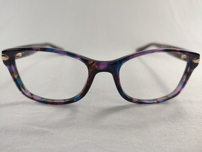 Coach HC 6065 5288 Lanie Confetti Purple‎ Eyeglasses Frames 49-17-135 Coach HC6065 Prescription Eyeglasses | Free Shipping  main image 3