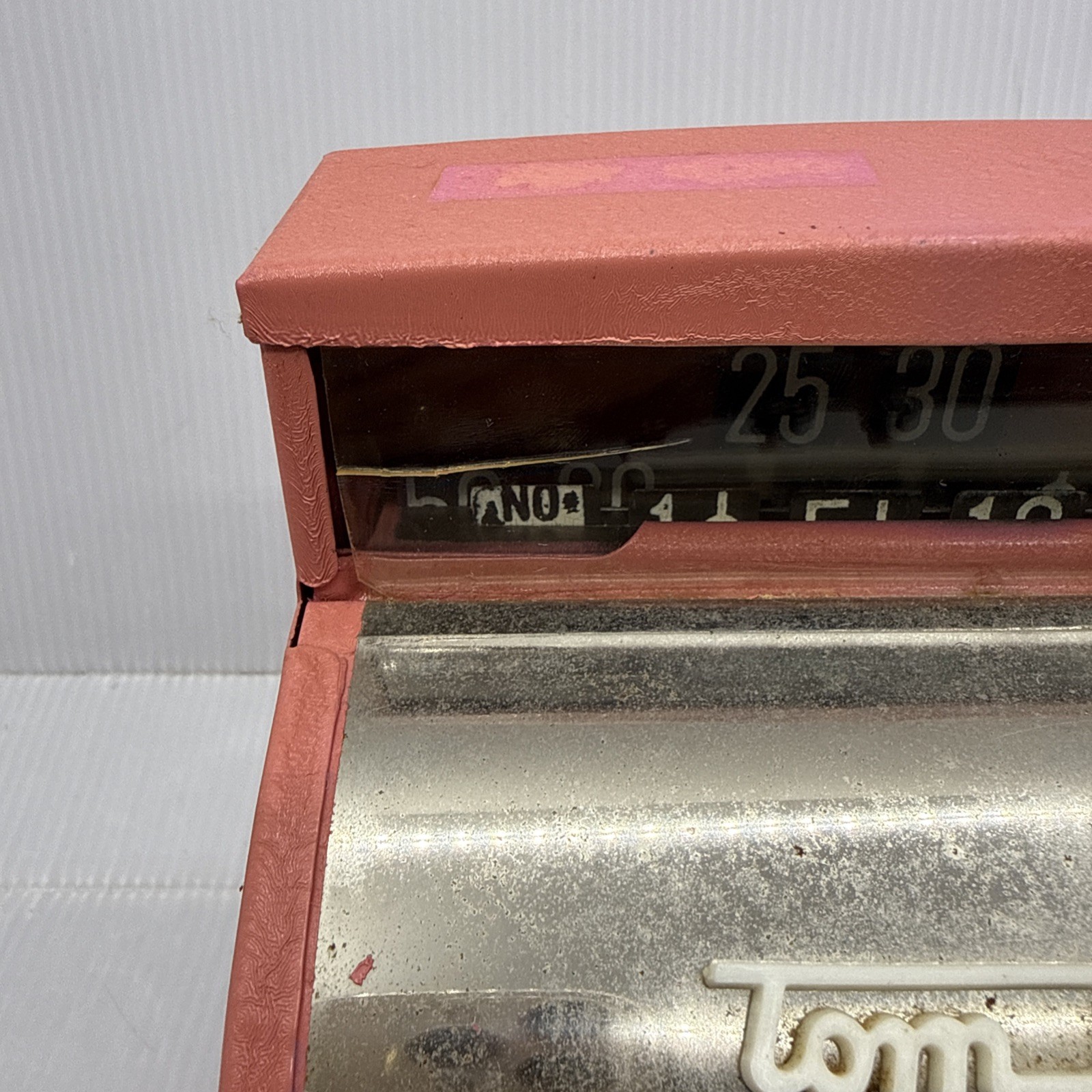 как выглядит Tom Thumb Pink Metal Cash Register 60s Western Stamping Co Model 1549 фото