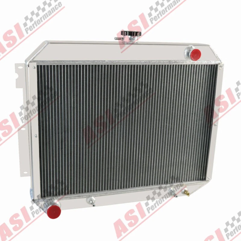 4 ROW Radiator FOR 1966-1970 Dodge Polara Monaco Plymouth Fury 7.2L 440 Engine - Image 3 of 4