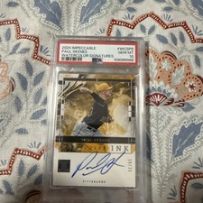 2024 panini impeccable baseball paul skenes Signed   PSA 10 !!!!