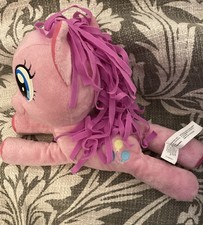 My Little Pony PINKIE PIE Laying Plush Animal Horse Pink Balloons 2015 MLP 11  