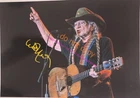 WILLIE NELSON Autographed signed photo