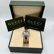 GUCCI Gucci Box/Warranty QZ 1400L Silver Dial Ladies Watch