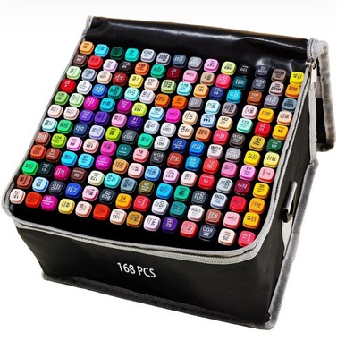 168 Colors Alcohol Markers Artist Drawing Art Markers for Kids