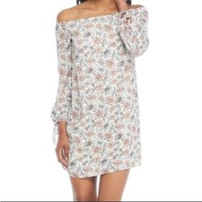 Sam Edelman Ditzy Floral Off Shoulder Dress Size 0