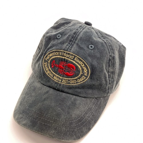 Fisherman's friend restaurant Stonington Maine Adams Cotton dad cap