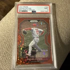 Shohei Ohtani 2021 Panini Prizm #183 Tier II PSA 9 Red Donut Circles #/99