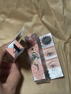 Benefit Gimme Brow+ Volumizing Gel with Brush #4 0.1oz 3g Travel Size New