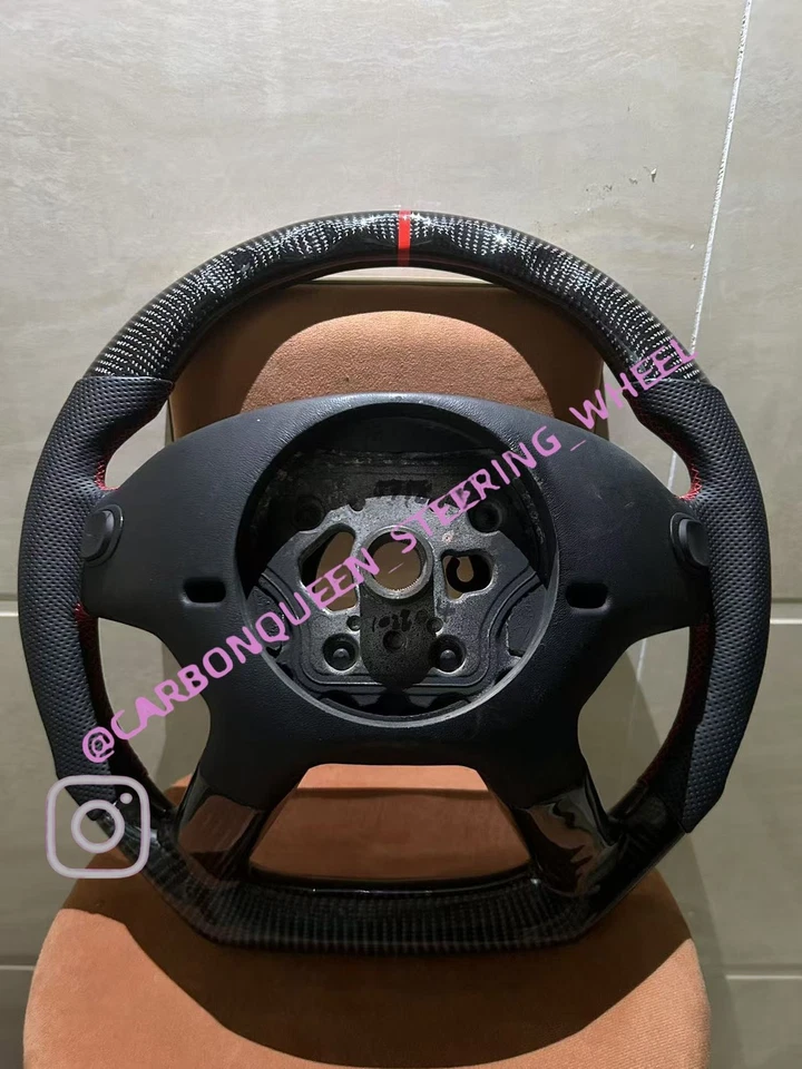  Volante fibra carbono mercedes benz w221/s65 amg/cl550/cl63/s63 07-10ys Foto 2 de 3