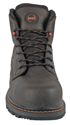 HOSS CARSON BROWN COMPOSITE TOE MEN'S SHOES BOOTS 60413 - ALL SIZES - NEW - 第 4/7 張圖片